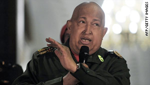 Venezuelan President Hugo Chavez has undergone cancer treatments in both Venezuela and Cuba.