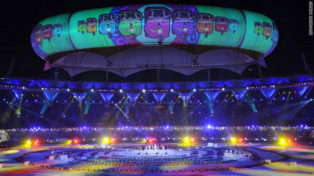 A glittering ceremony brought the Commonwealth Games to a close in New Delhi in October.
