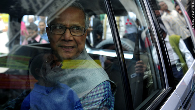 The Bangladeshi government removed Nobel laureate Muhammad Yunus from the bank he founded nearly 30 years ago.