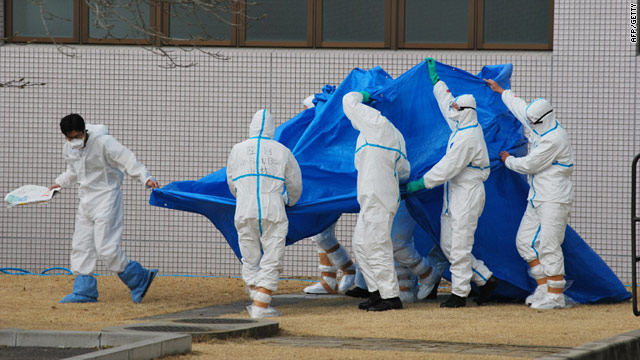 Patients exposed to radiation at Fukushima are moved -- authorities Friday encouraged voluntary evacuations in the buffer zone.