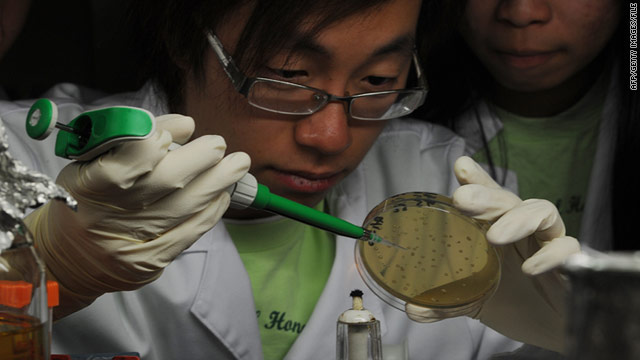 More than one out of every 10 scientific papers published in the period from 2004 to 2008 came from China.