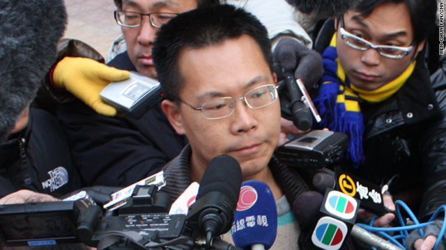 The release of Teng Biao (pictured in a file photo) comes after two days of talks between the U.S. and China in Beijing.