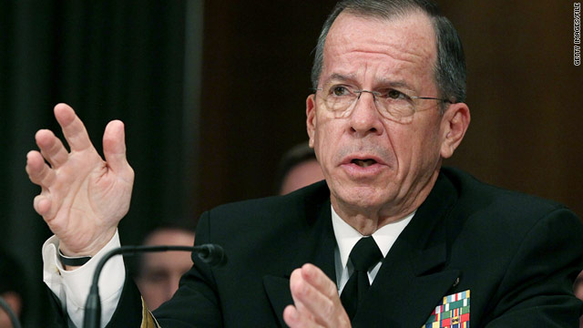 Chairman of the Joint Chiefs of Staff Adm. Mike Mullen in Washington, D.C., on June 15.