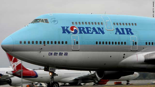 korean air international flight baggage