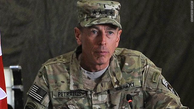 Gen. David Petraeus took over in Afghanistan on July 4 last year following the resignation of Gen. Stanley McChrystal.