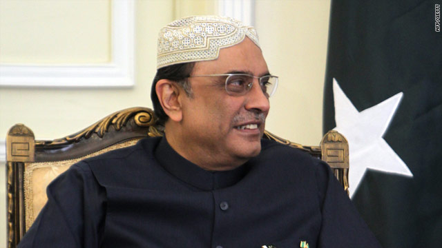 Pakistani President Asif Ali Zardari on July 16. He is visiting Afghanistan to participate in bilateral talks said his spokesman.