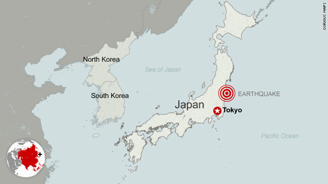 Honshu Earthquake Japan