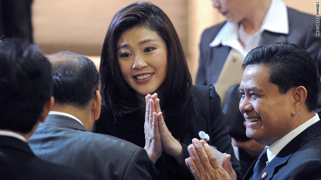 Thai Lawmakers Vote For First Female Prime Minister