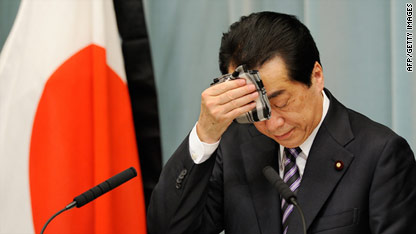 Japanese Prime Minister Kan resigns