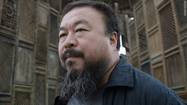 Dissident artist Ai Weiwei, pictured in Germany in 2007, depicts the Chinese capital as a "dark place."