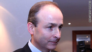 Fianna Fail elected former Foreign Minister Micheal Martin to replace embattled Irish Prime Minister Brian Cowen.