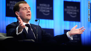 Russia trying to modernize says Medvedev