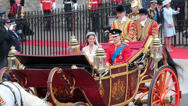 Prince William, who is the second in line to the British throne, married Catherine Middleton in London on April 29.