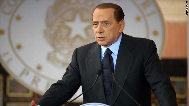 Italian premier Silvio Berlusconi has been fighting against declining approval ratings.