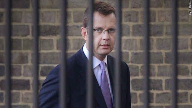 Andy Coulson is facing arrest over the phone hacking scandal, reports say. (File photo)