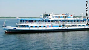The cruise ship "Bulgaria" -- with 140 passengers and 33 crew members -- sank in the Tatarstan region.