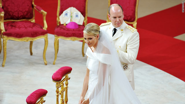 Prince Albert and Princess Charlene are suing a magazine for  what they say were false rumours about their July 2 wedding.