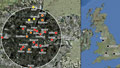 Map of riot hotspots