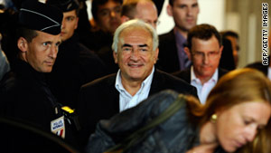 Strauss-Kahn back in France after Sex Charges dismissed.