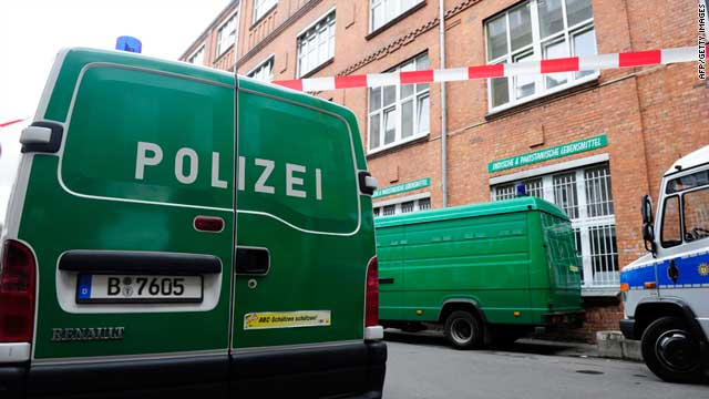 German police arrested Thursday two men in Berlin on suspicion of plotting a bomb attack.