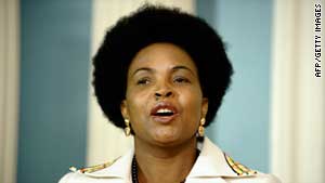 Maite Nkoana-Mashabane, the Minister of Foreign Affairs for South Africa, was in Norway on a state visit (file photo).