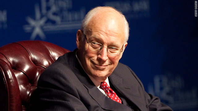 Former Vice President Dick Cheney says Egyptians will decide Hosni Mubarak's fate as the country's leader.