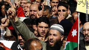 Activists demand change in peaceful Jordan protest - CNN