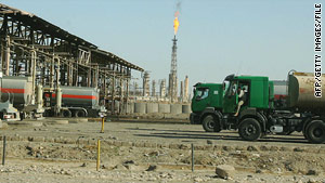 The Baiji oil refinery, north of Baghdad, is Iraq's largest such facility, producing 150,000 barrels a day