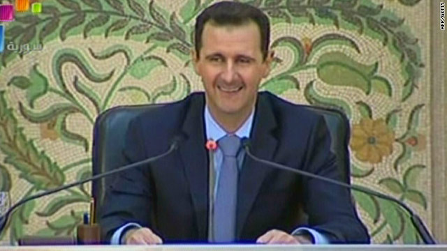Bashar al-Assad addresses the new Syrian cabinet Saturday  as reform protests continue on the streets.