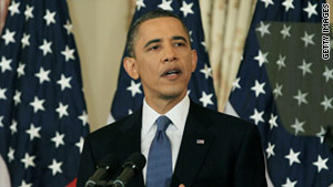 U.S. President Barack Obama has called for a Palestinian state based on pre-1967 Israeli borders.