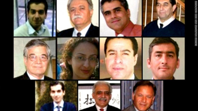 Eleven of the educators detained for teaching members of Iran's Baha'i community.