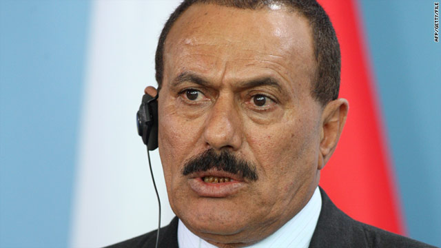 Yemeni President Ali Abdullah Saleh (pictured in 2008) was injured Friday in an attack on his presidential compound.