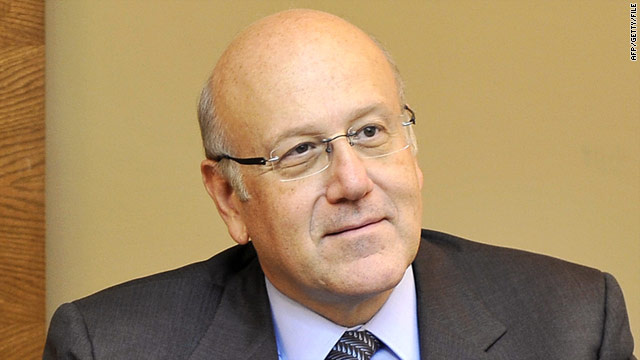 Lebanese Prime Minister-designate Najib Mikati is a Sunni political independent.