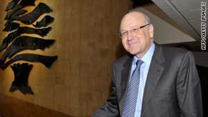 Lebanese Prime Minister Najib Mikati said he asked the army and security forces "to impose the law and order" in Tripoli.