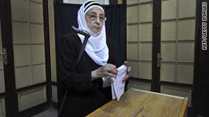 (file photo) Egypt's parliamentary elections are scheduled to take place in September.