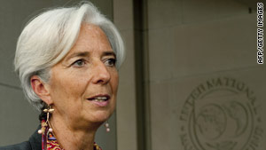 Christine Lagarde, International Monetary Fund