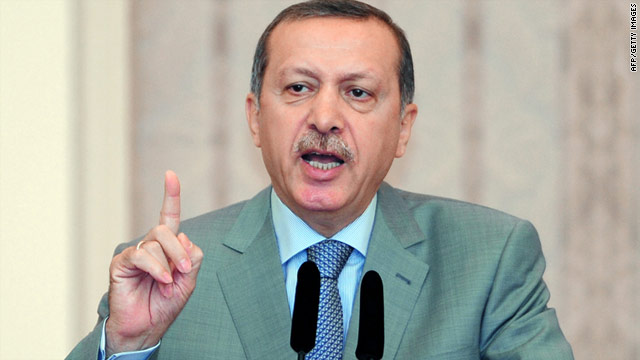 The tough talk from Turkish Prime Minister Recep Tayyip Erdogan comes during an escalation of tensions with Israel.     