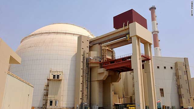 Iran's Bushehr plant is expected to produce 1,000 megawatts of electricity when fully operational.