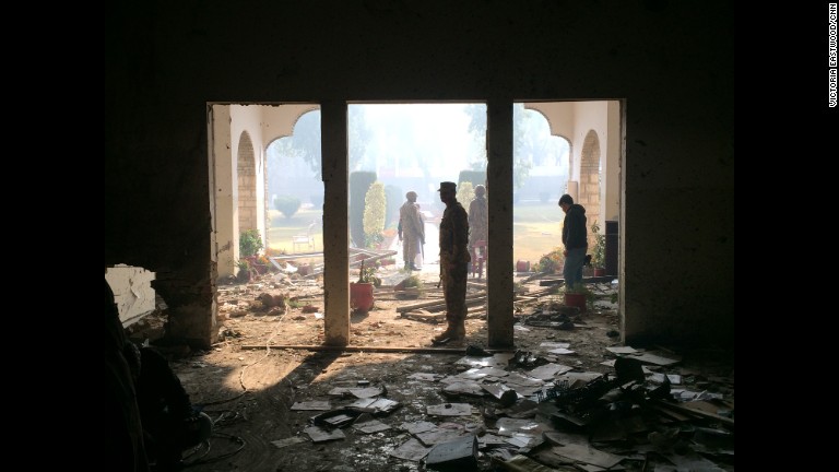 School attack militants face death