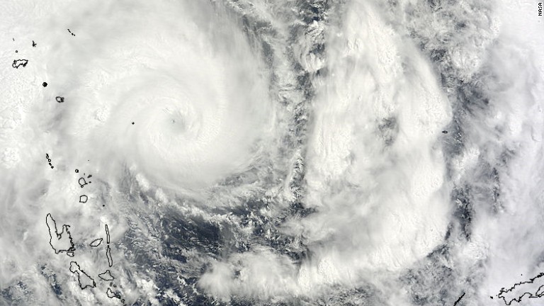 Tropical Cyclone Pam bears down on Vanuatu