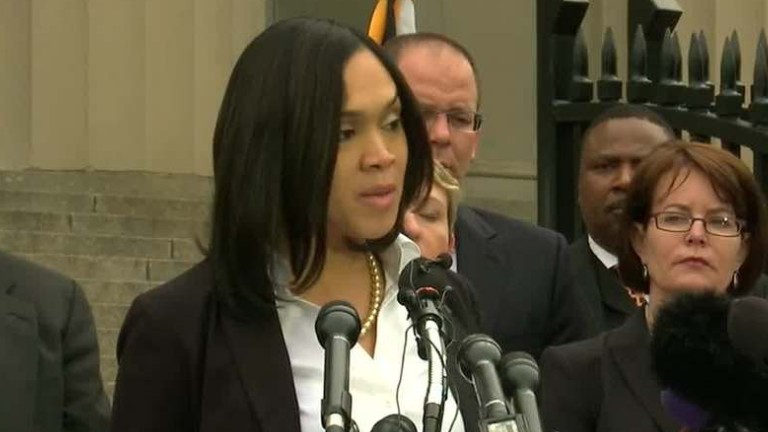 Six officers charged in Freddie Gray's death