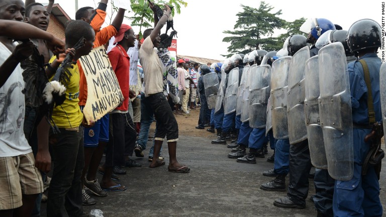 Burundi dismisses coup bid as 'joke'