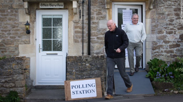 Exit polls: Big surprises in UK vote