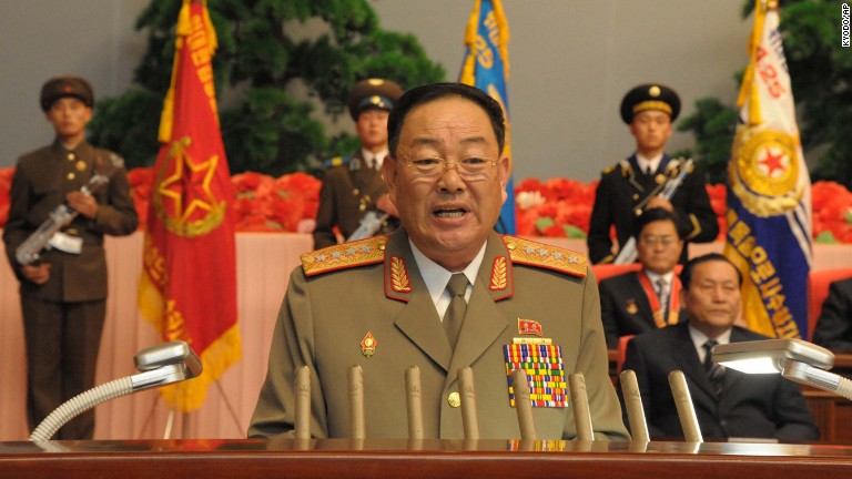 S. Korea: North executes defense chief for 'treason'