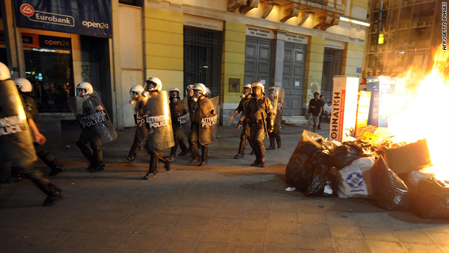 Three dead as Greek strike grows violent