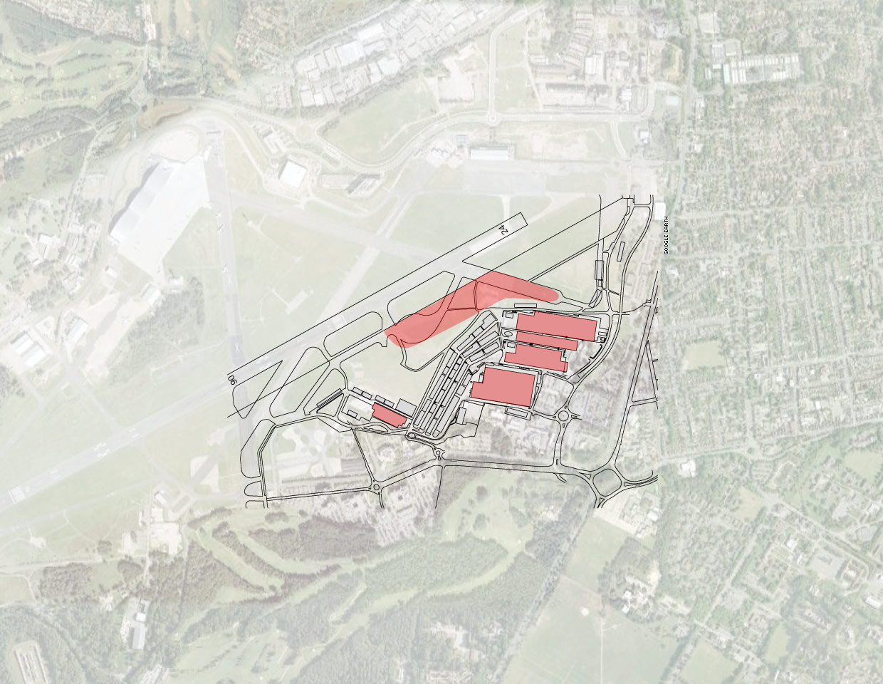 Farnborough Map