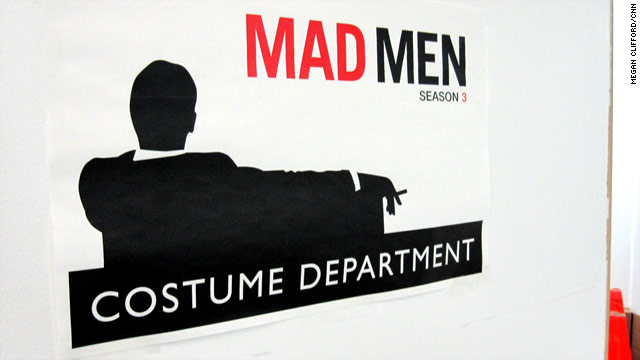 In the 'Mad Men' costume department