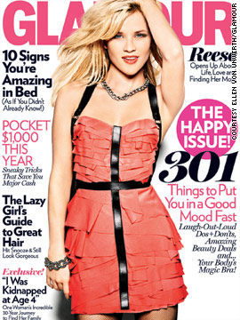 Reese Witherspoon in Glamour magazine