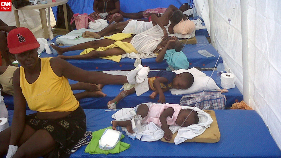 Cholera in Haiti Photos