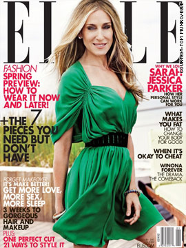 Sarah Jessica Parker covers Elle magazine